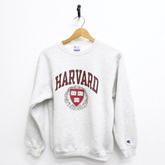 Vintage Kids Harvard University Ivy League Crest Sweatshirt XL - Picture 1 of 5